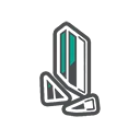Malachite Weapon Fragment