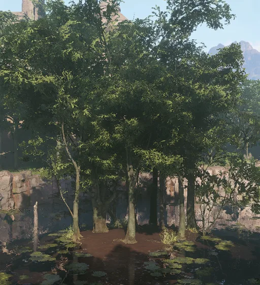 Large Temple Tree