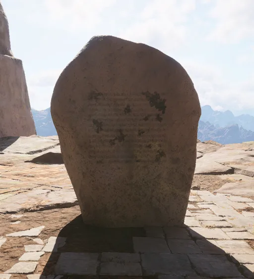 Abandoned Inscription
