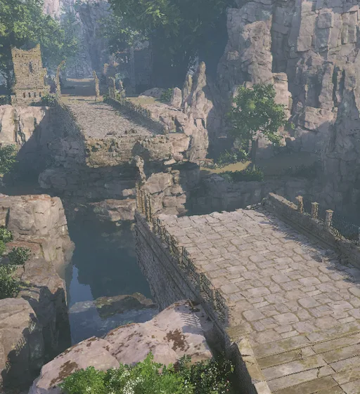 Collapsed Bridge