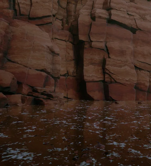 Submerged Inscription
